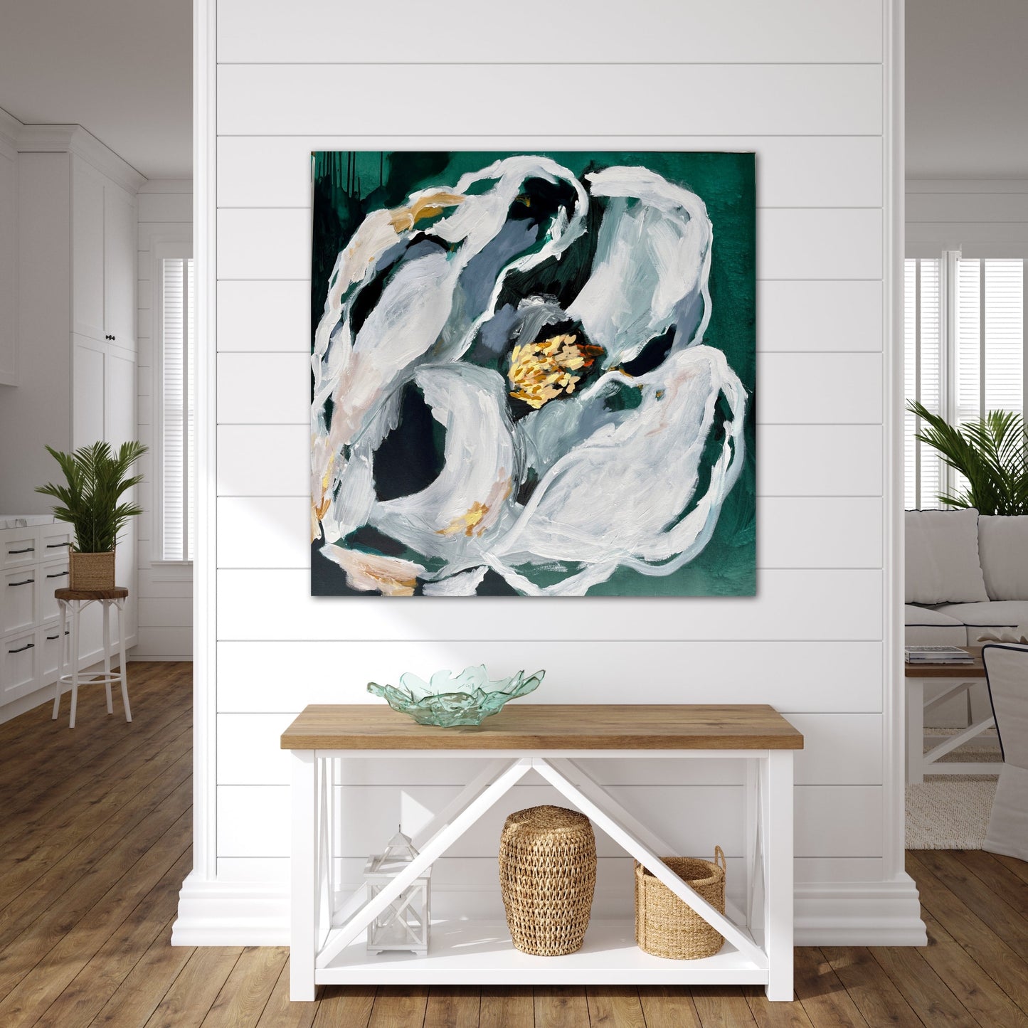 Magnolia One 91x91cm