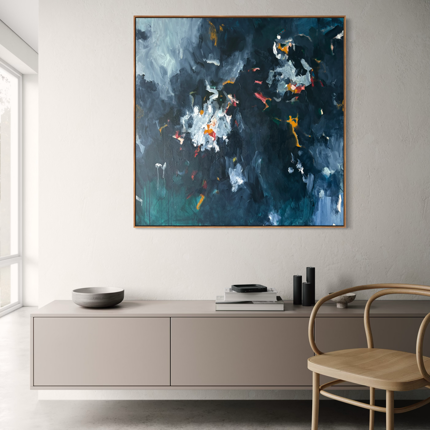Gravity 120x120cm