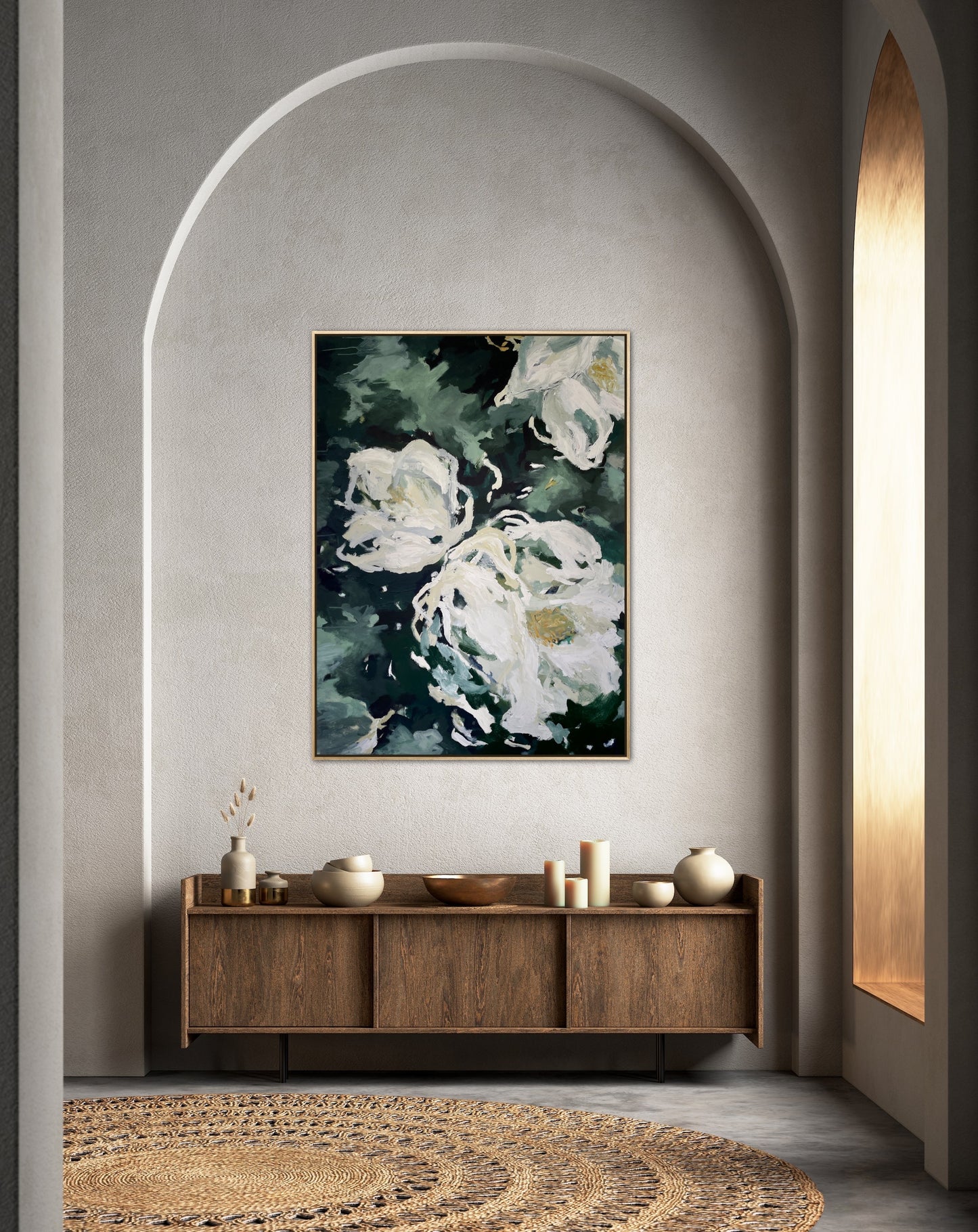 Make Mine A Magnolia 90cmx120cm Framed