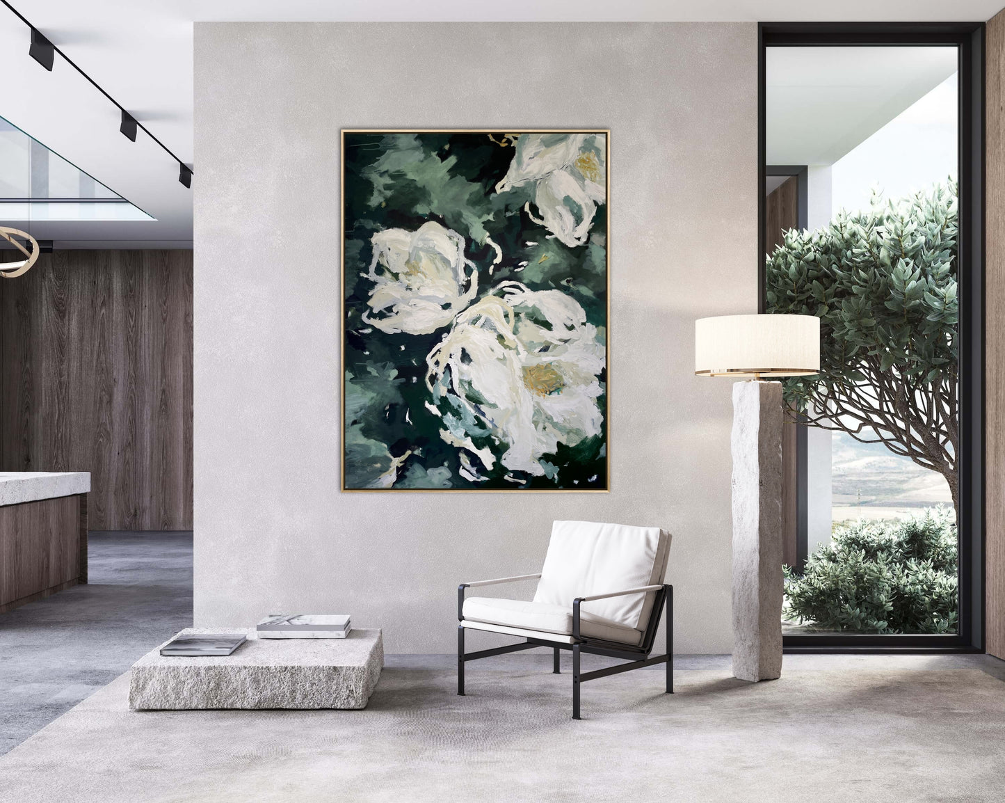 Make Mine A Magnolia 90cmx120cm Framed